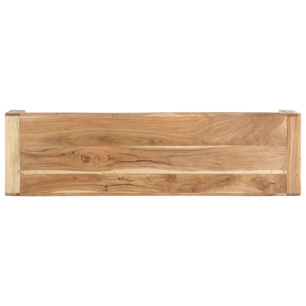 vidaXL TV Cabinet 120x33x33 cm Solid Acacia Wood