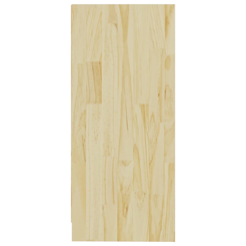 vidaXL Side Cabinet 35.5x33.5x76 cm Solid Pinewood