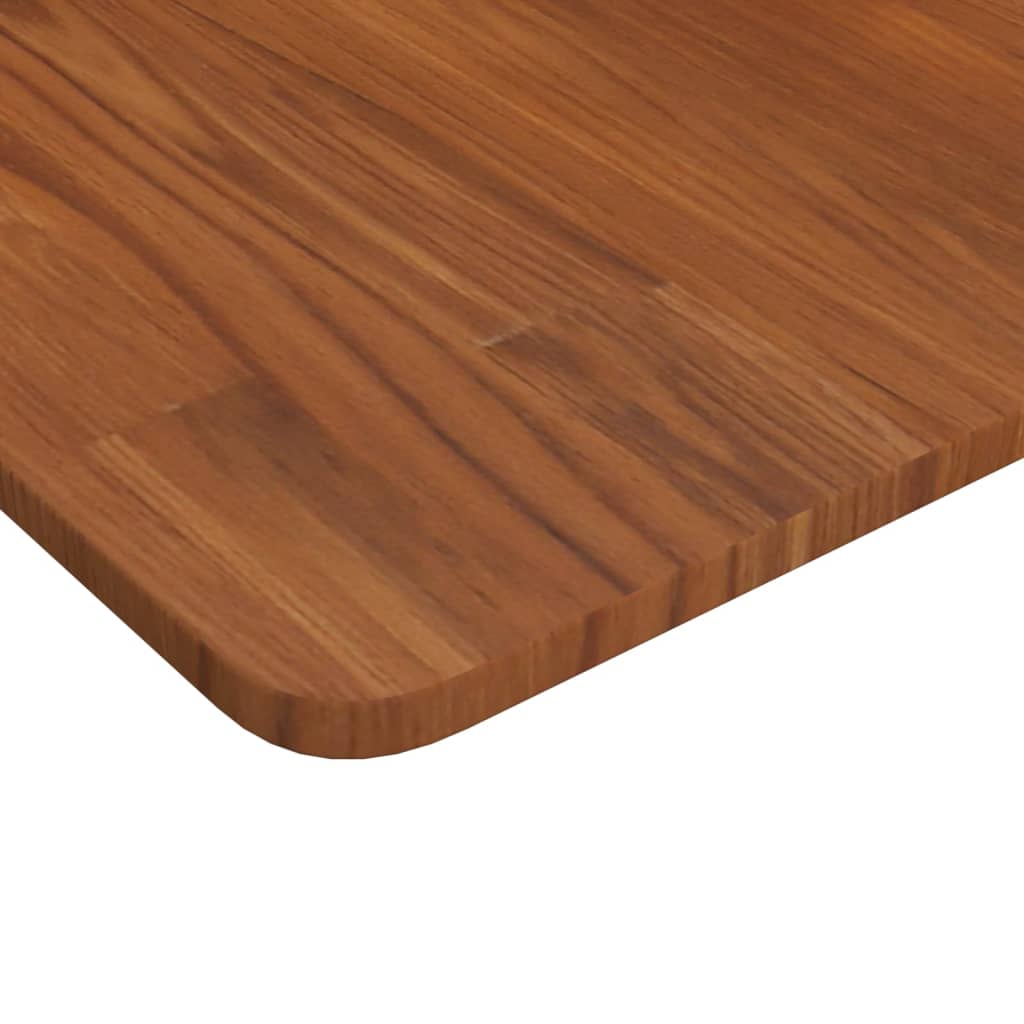 vidaXL Bathroom Countertop Dark Brown 60x40x1.5cm Treated Solid Wood
