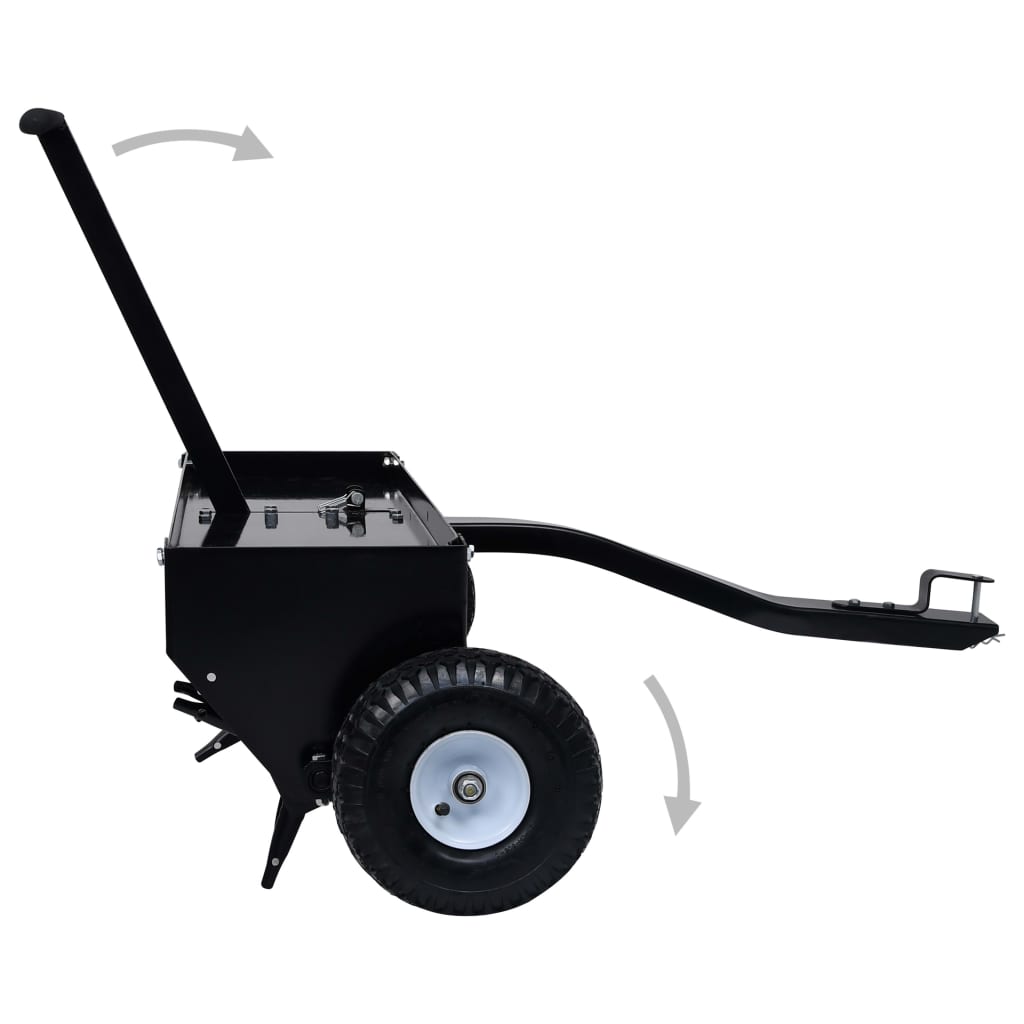 vidaXL Lawn Aerator for Ride-on Mower 102 cm