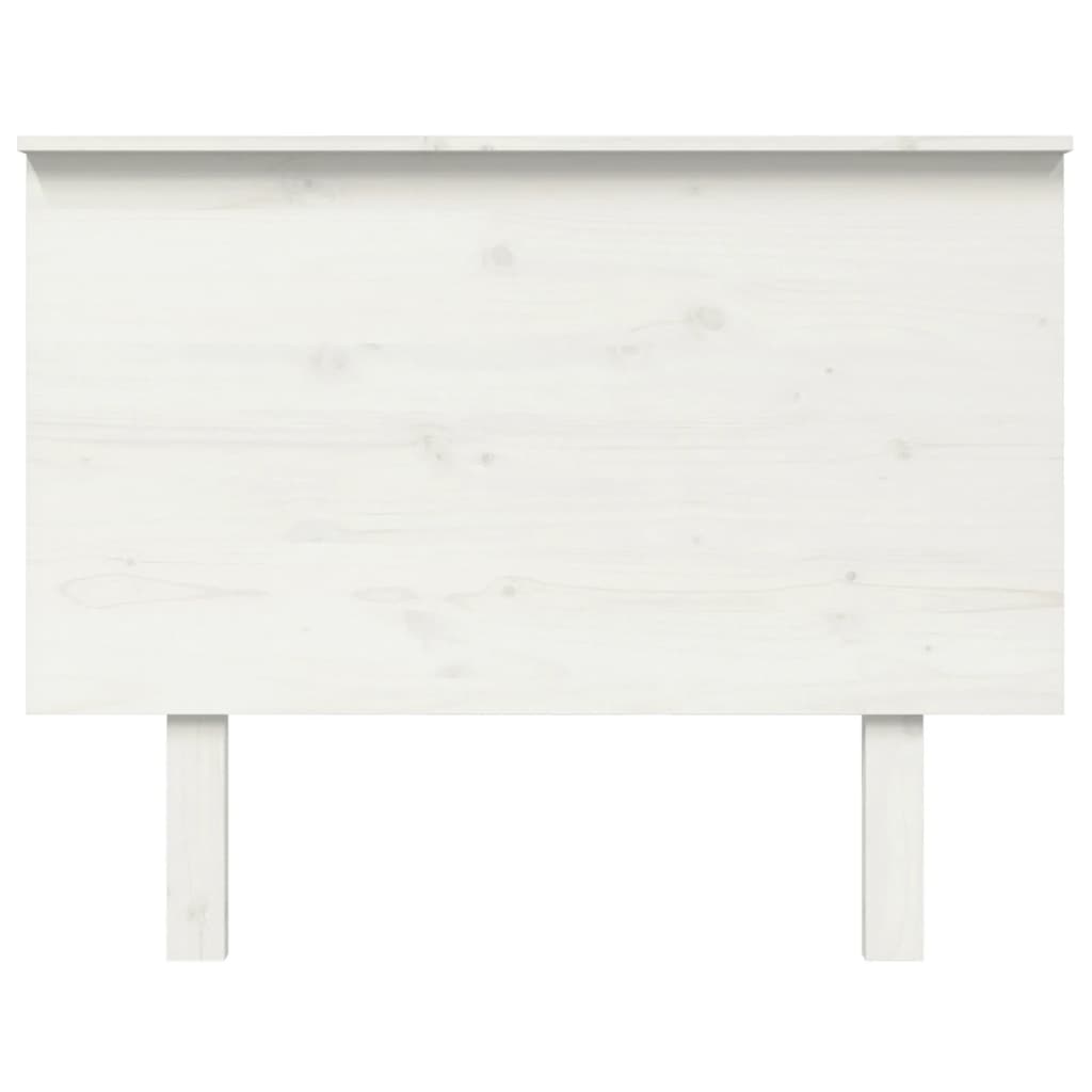 vidaXL Bed Headboard White 104x6x82.5 cm Solid Wood Pine
