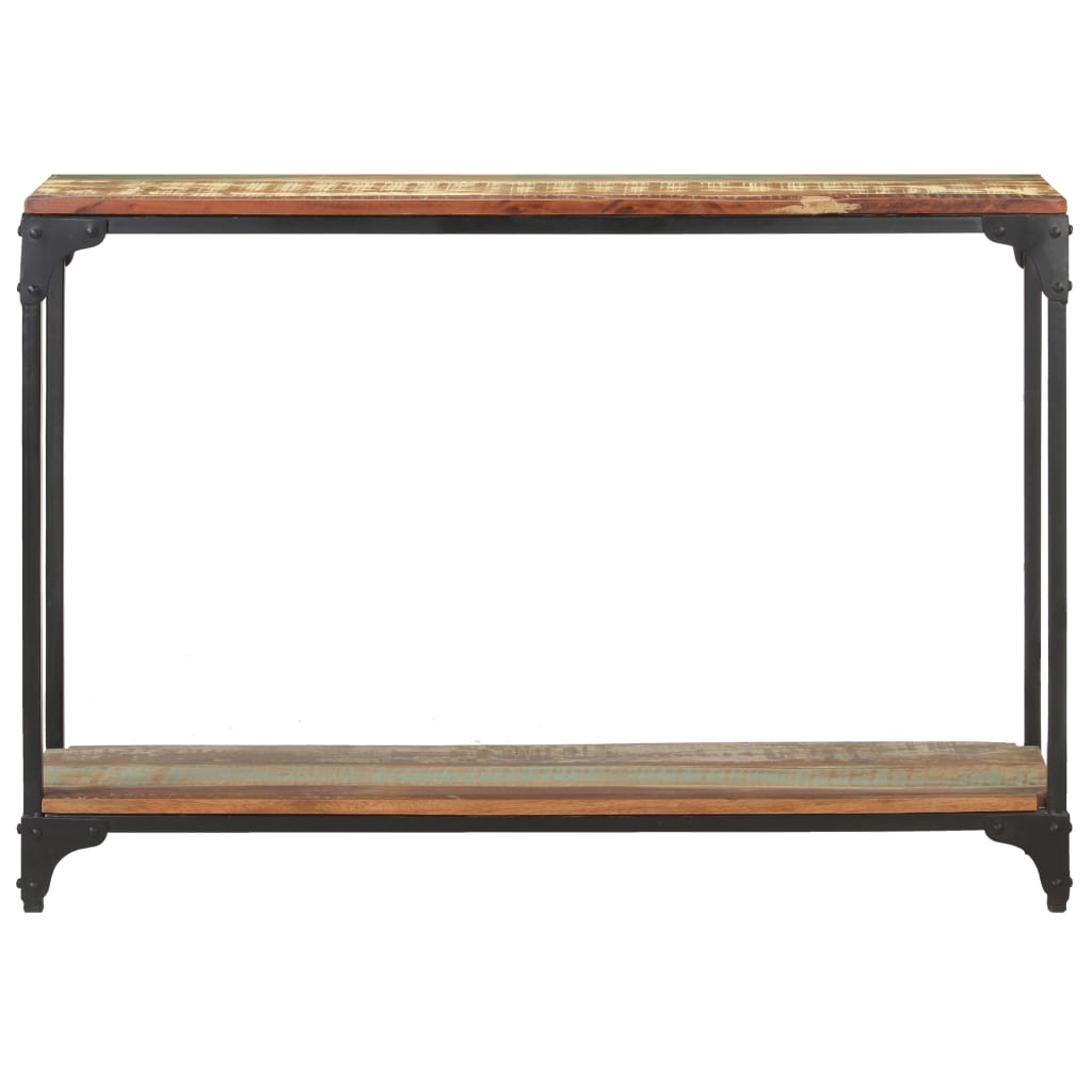 vidaXL Console Table 110x30x75 cm Solid Reclaimed Wood