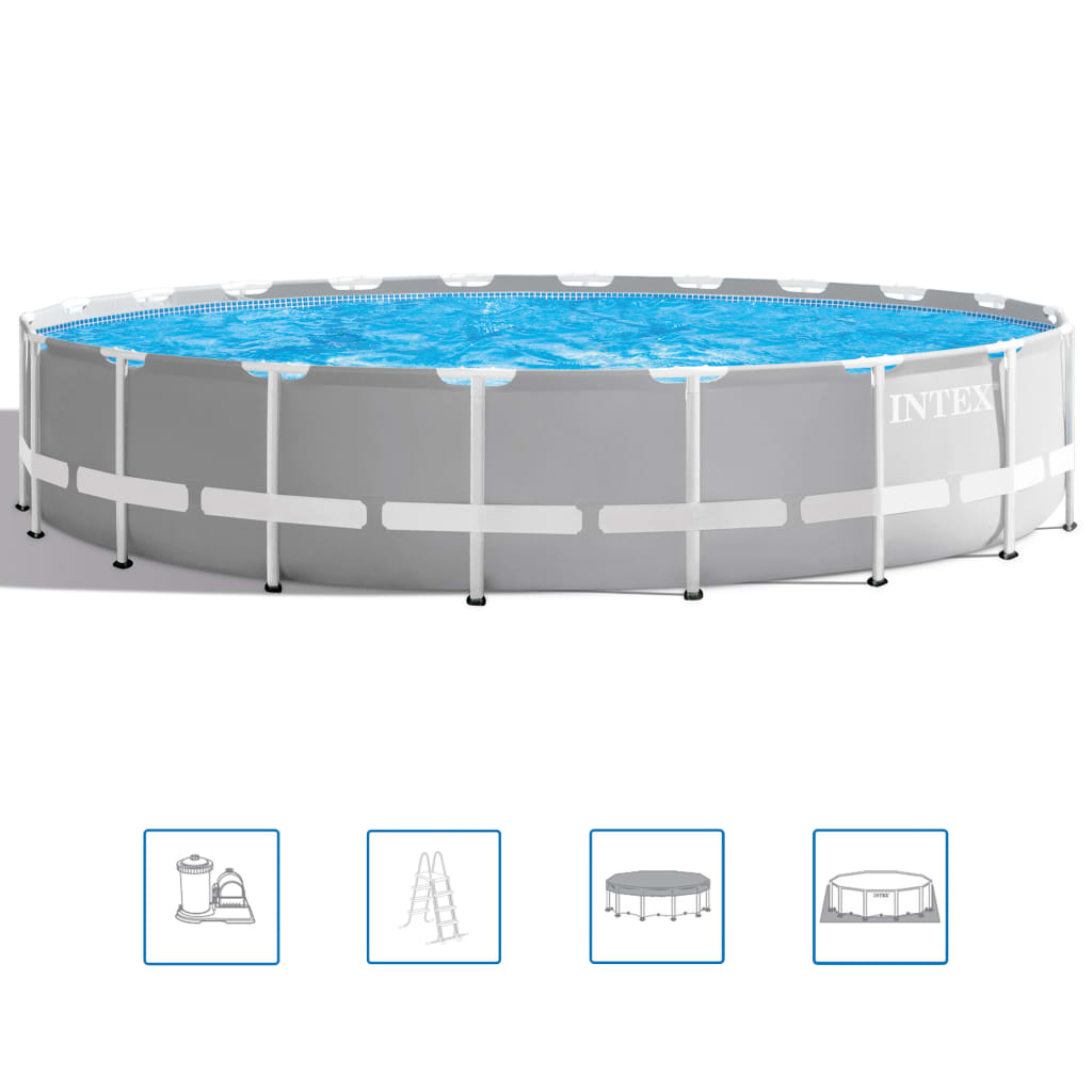 Intex Prism Frame Swimming Pool Set 610x132 cm 26756GN