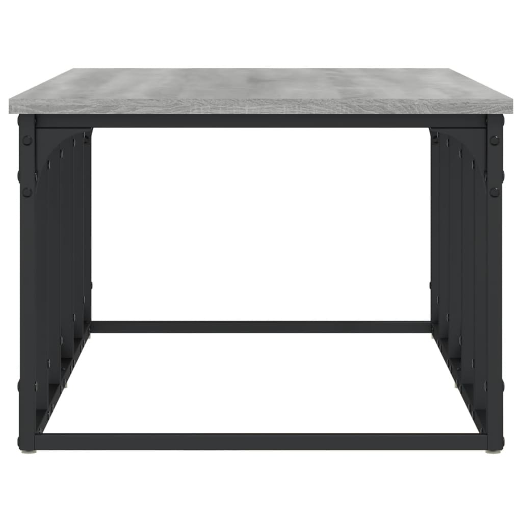 vidaXL Coffee Table Grey Sonoma 100x50x35.5 cm Engineered Wood