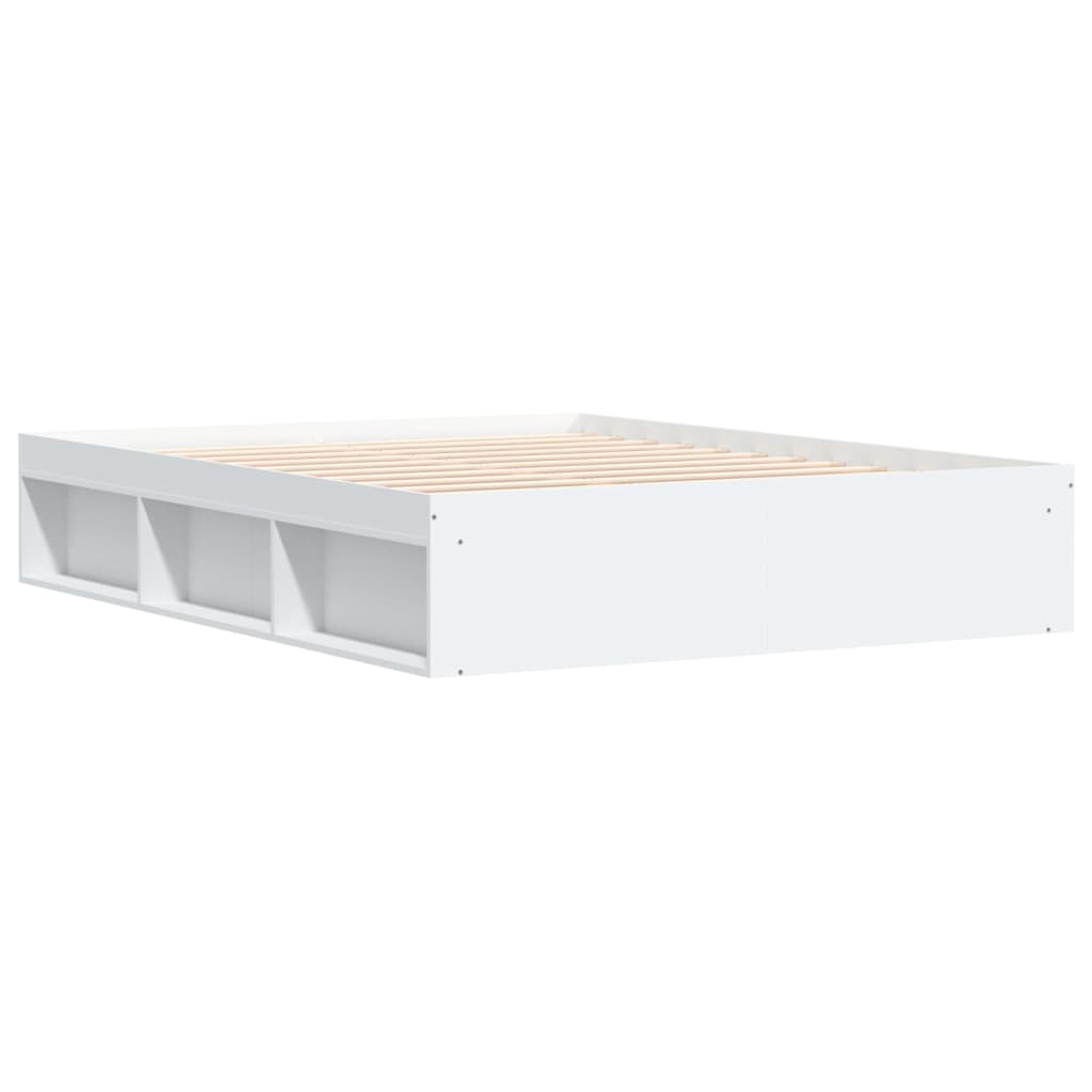 vidaXL Bed Frame White 140x200 cm