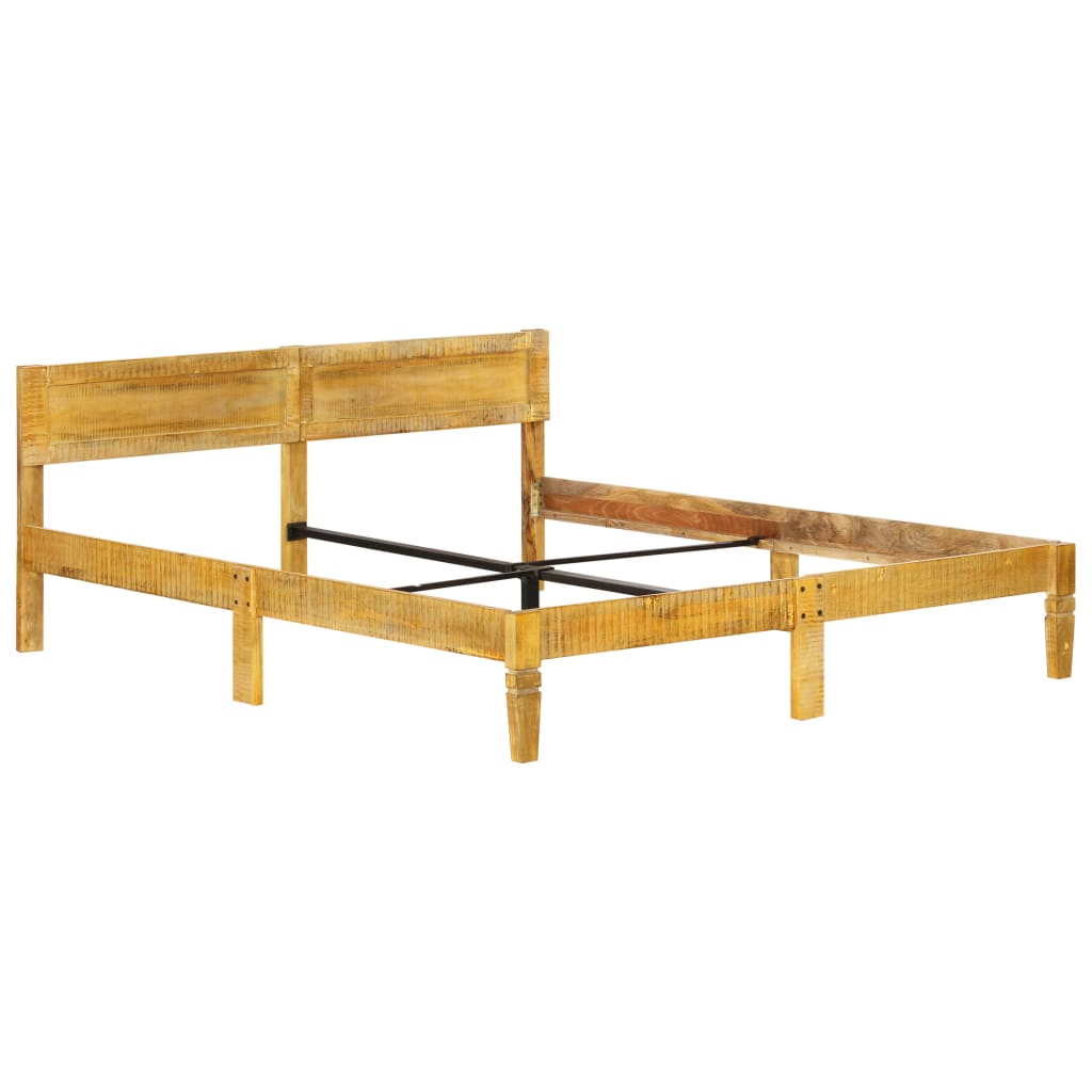 vidaXL Bed Frame Solid Mango Wood 180 cm 6FT Super King