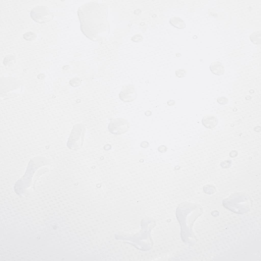 vidaXL Tarpaulin White 1.5x2.5 m 650 g/m²