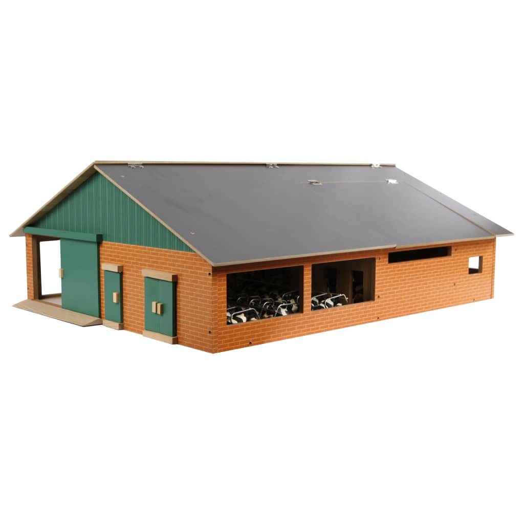 Kids Globe Cow Barn with Milking Parlour 1:32 610495