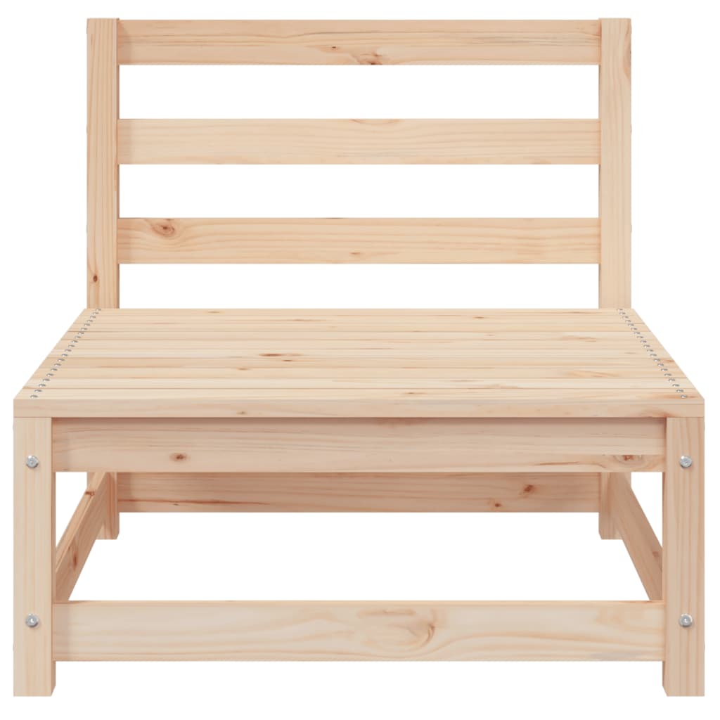 vidaXL Garden Sofa 3-Seater Solid Wood Pine