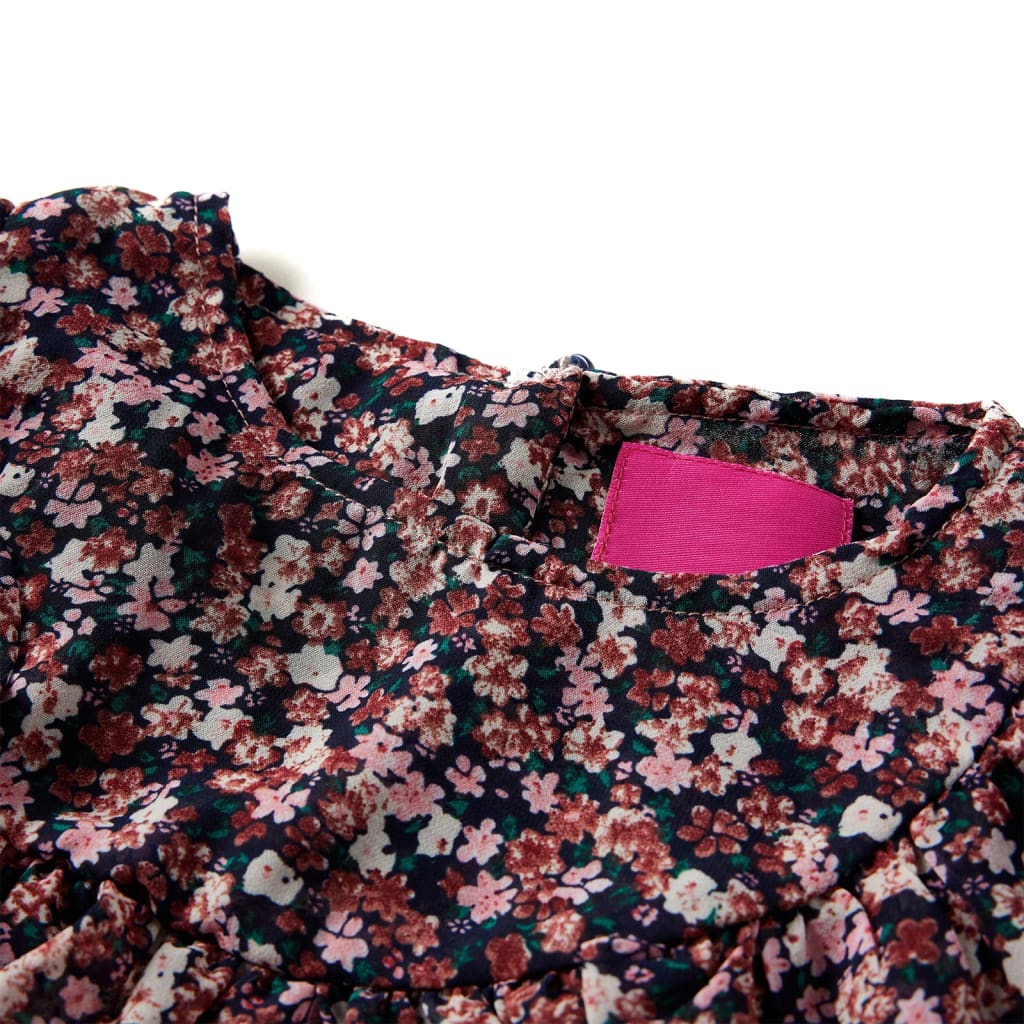 Kids' Shirt with Long Sleeves Dark Pink 92