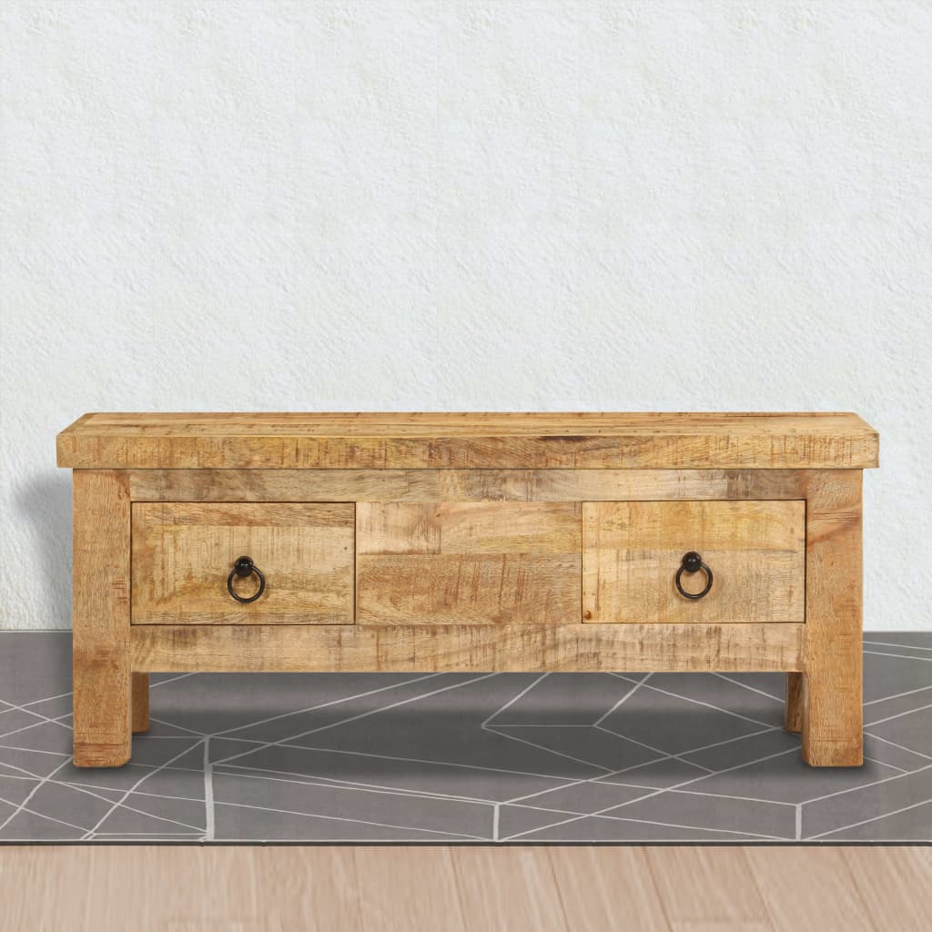 vidaXL Coffee Table 90x45x35 cm Solid Mango Wood