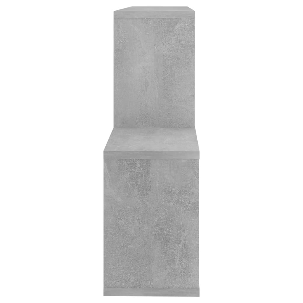 vidaXL Wall Shelf Concrete Grey 100x18x53 cm Engineered Wood