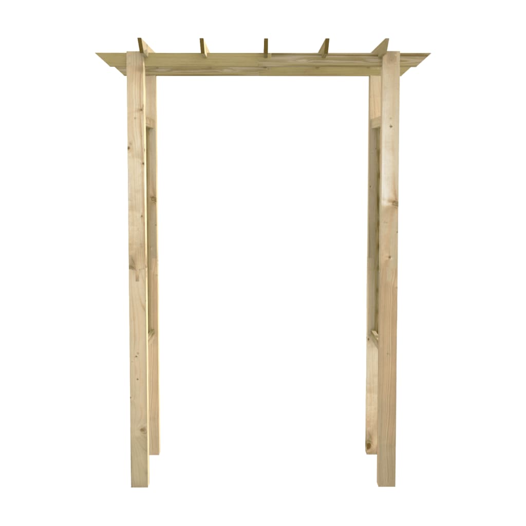 vidaXL Arbour / Rose Arch 150x50x200 cm Impregnated Wood