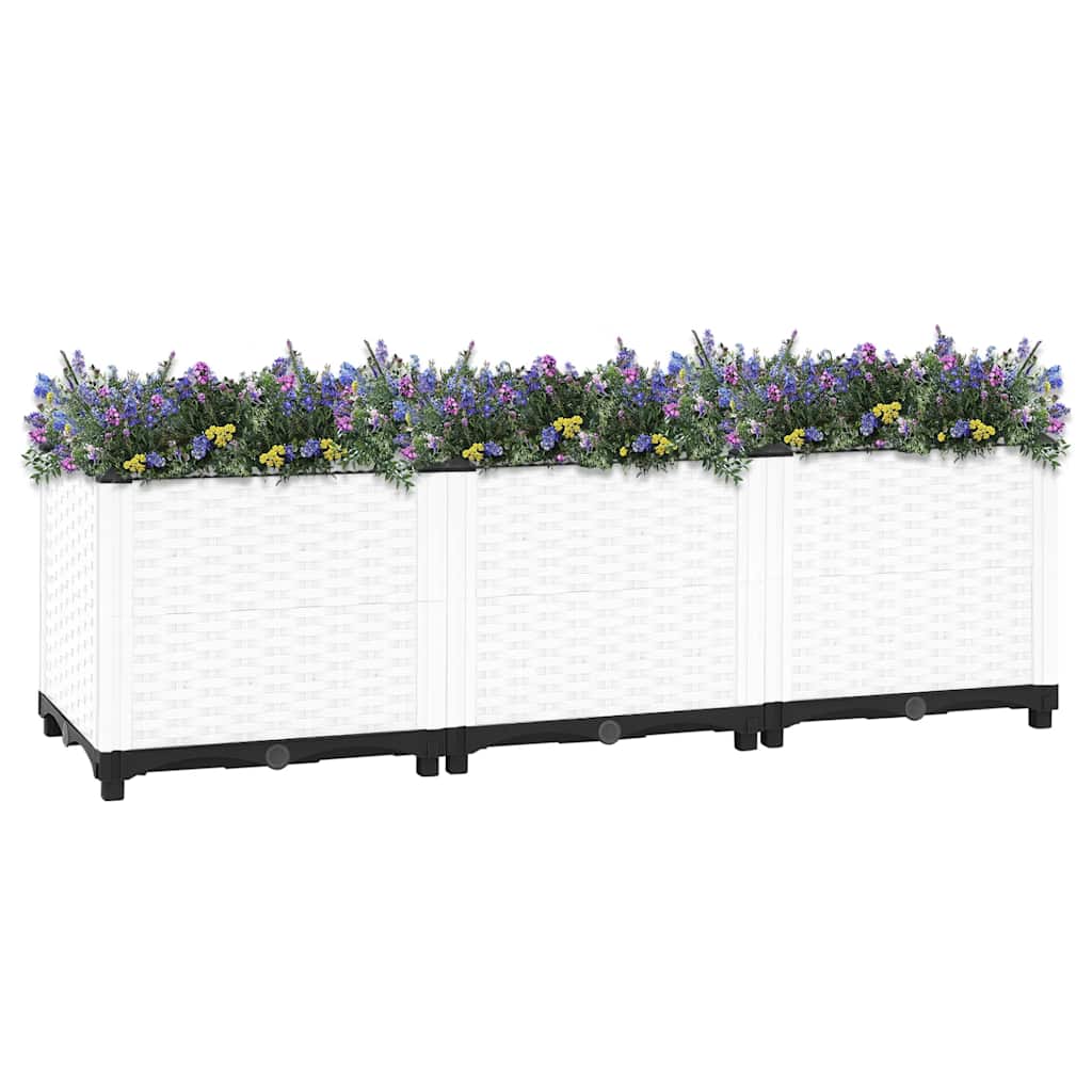 vidaXL Raised Bed 120x40x38 cm Polypropylene vidaXL.co.uk