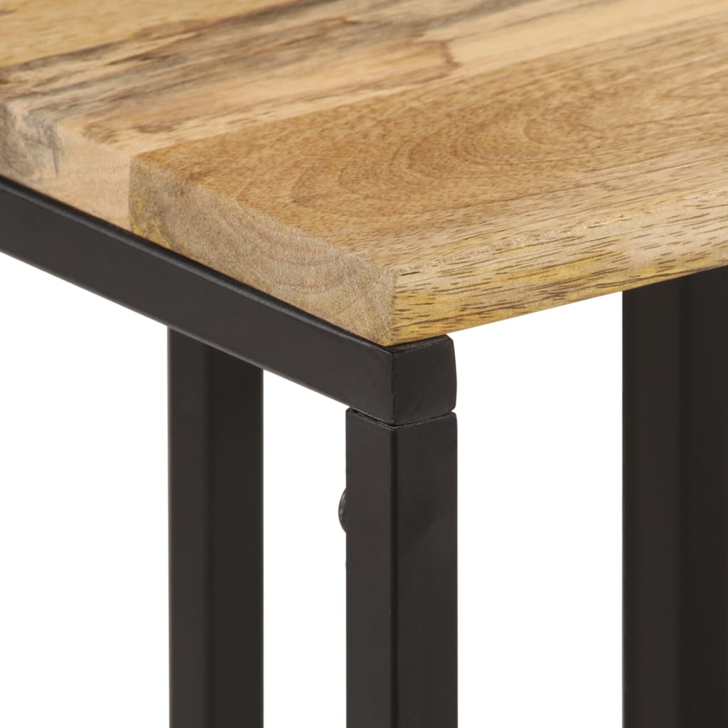 vidaXL Nesting Tables 3 pcs Solid Wood Acacia