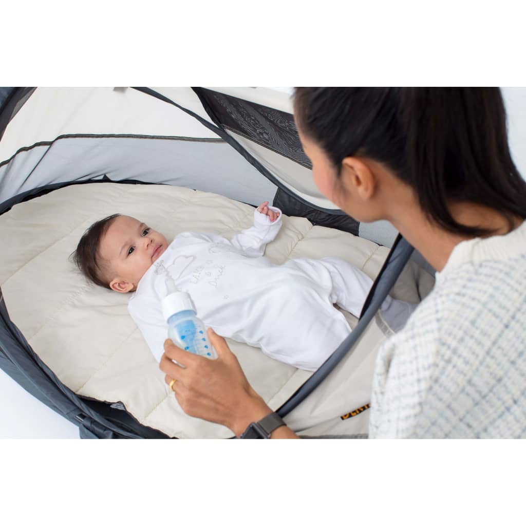 Deryan DERYAN Mosquito Pop-up Bed Tent Black Toddler Sleeping Insect Protector Net 