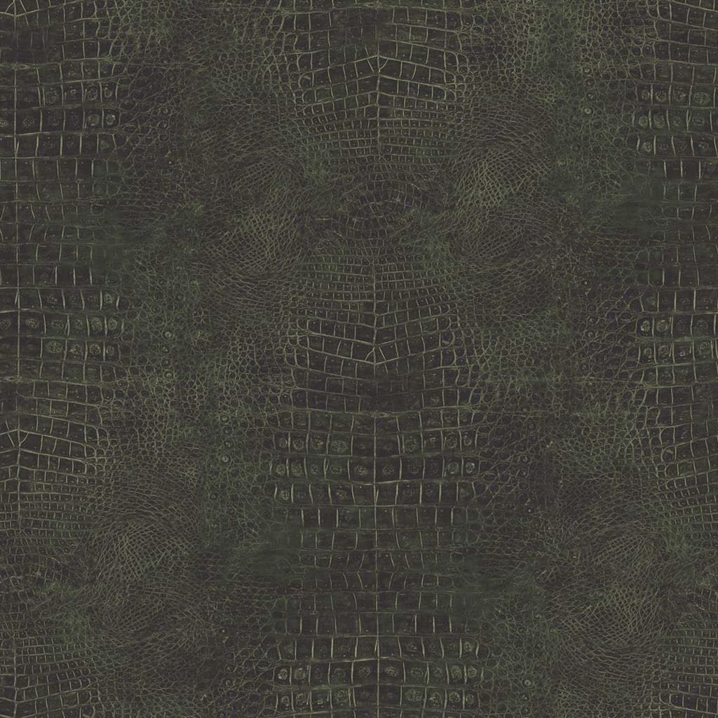 Noordwand Wallpaper Croco Green