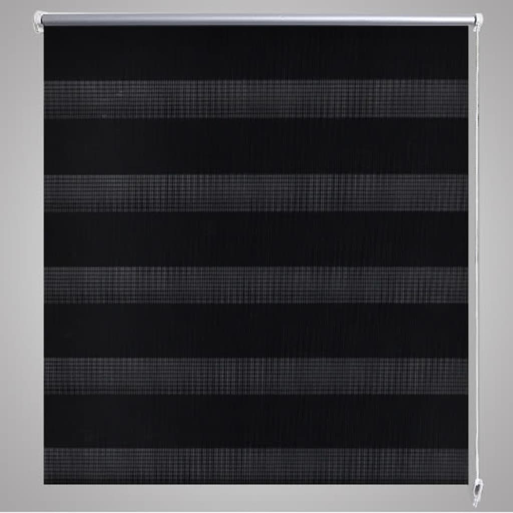 Zebra Blind 70 x 120 cm Black
