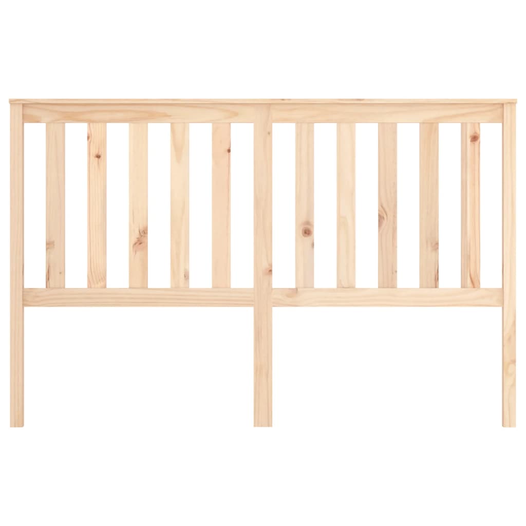 vidaXL Bed Headboard 156x6x101 cm Solid Wood Pine
