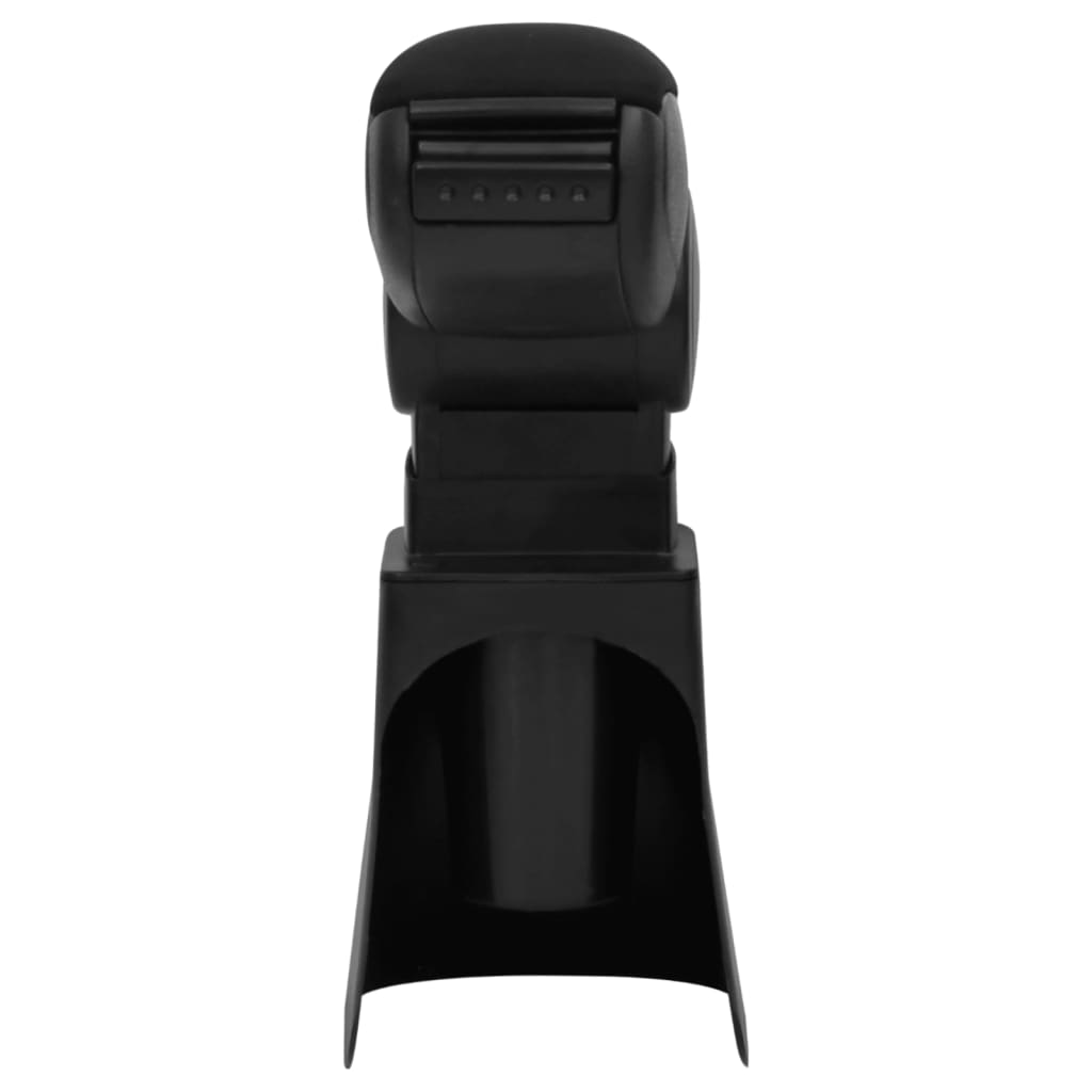 vidaXL Car Armrest Black 16x36x(41-57) cm ABS