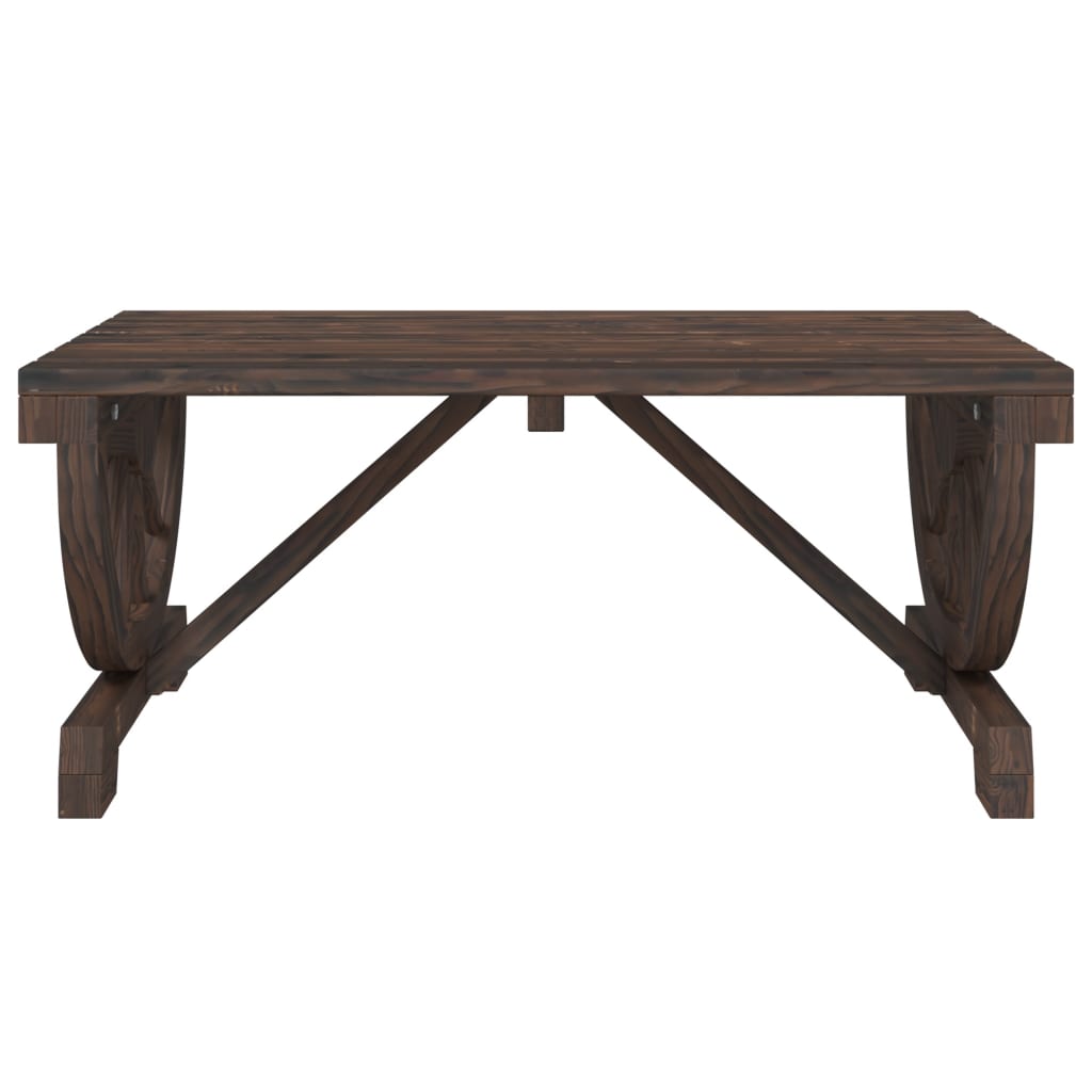 vidaXL Garden Coffee Table 90x50x40 cm Solid Wood Fir