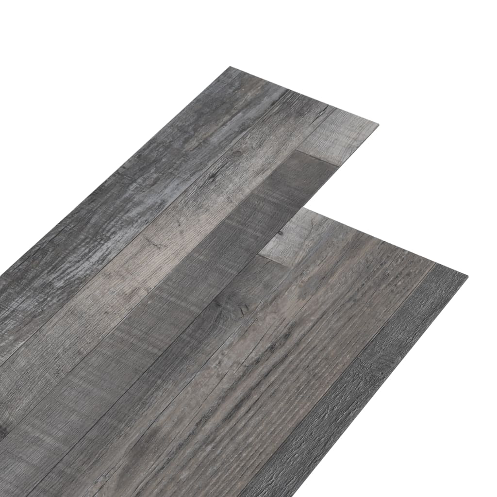 vidaXL PVC Flooring Planks 5.02 m² 2 mm Self-adhesive Industrial Wood