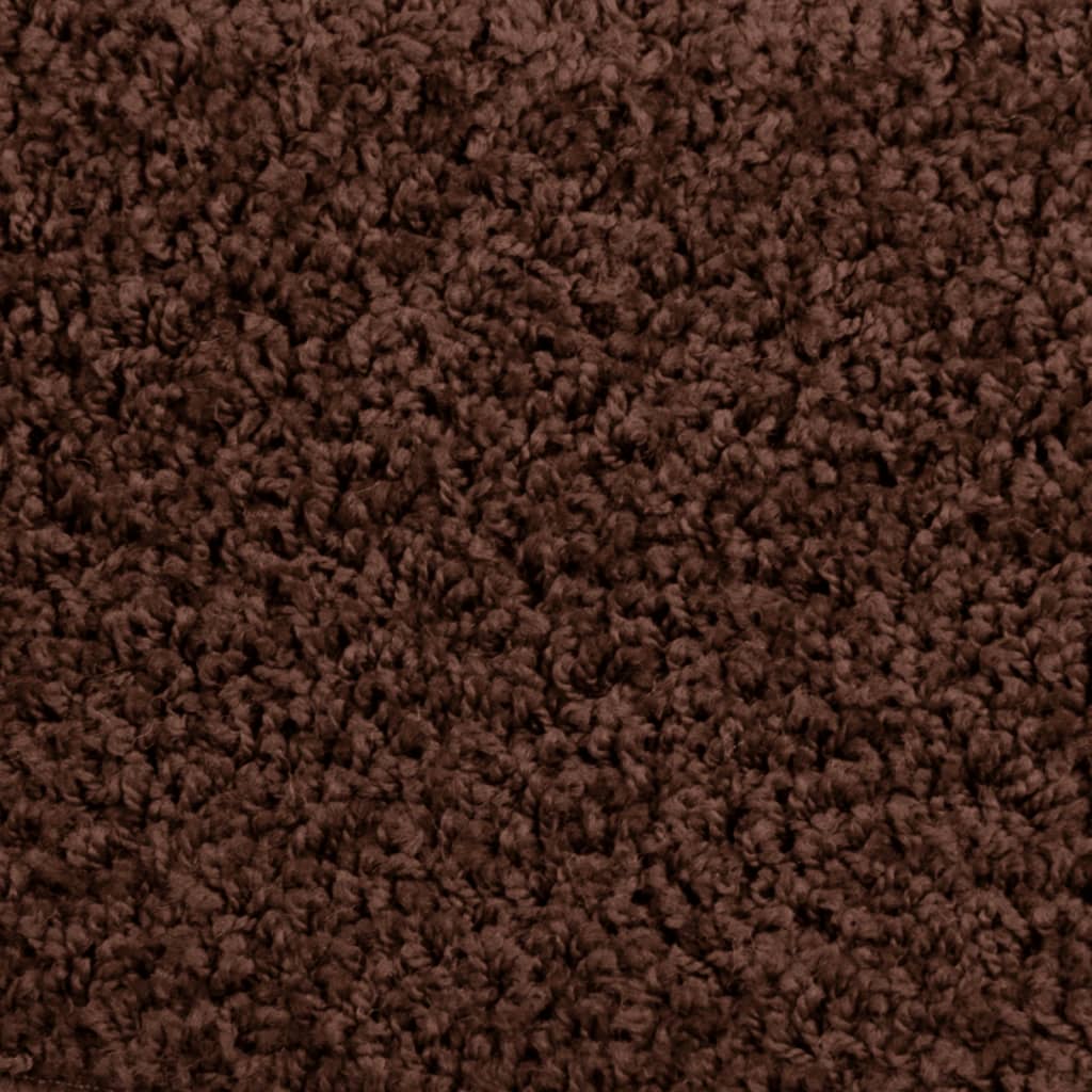 vidaXL Carpet Stair Treads 15 pcs Brown 65x21x4 cm
