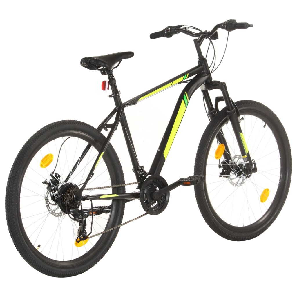 vidaXL Mountain Bike 21 Speed 27.5 inch Wheel 50 cm Black