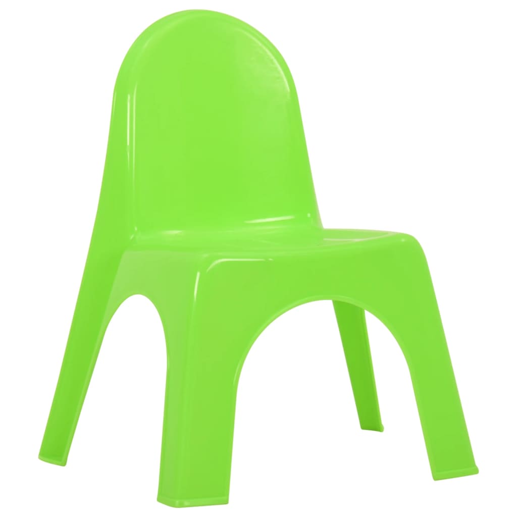 vidaXL Children's Table and Chair Set PP