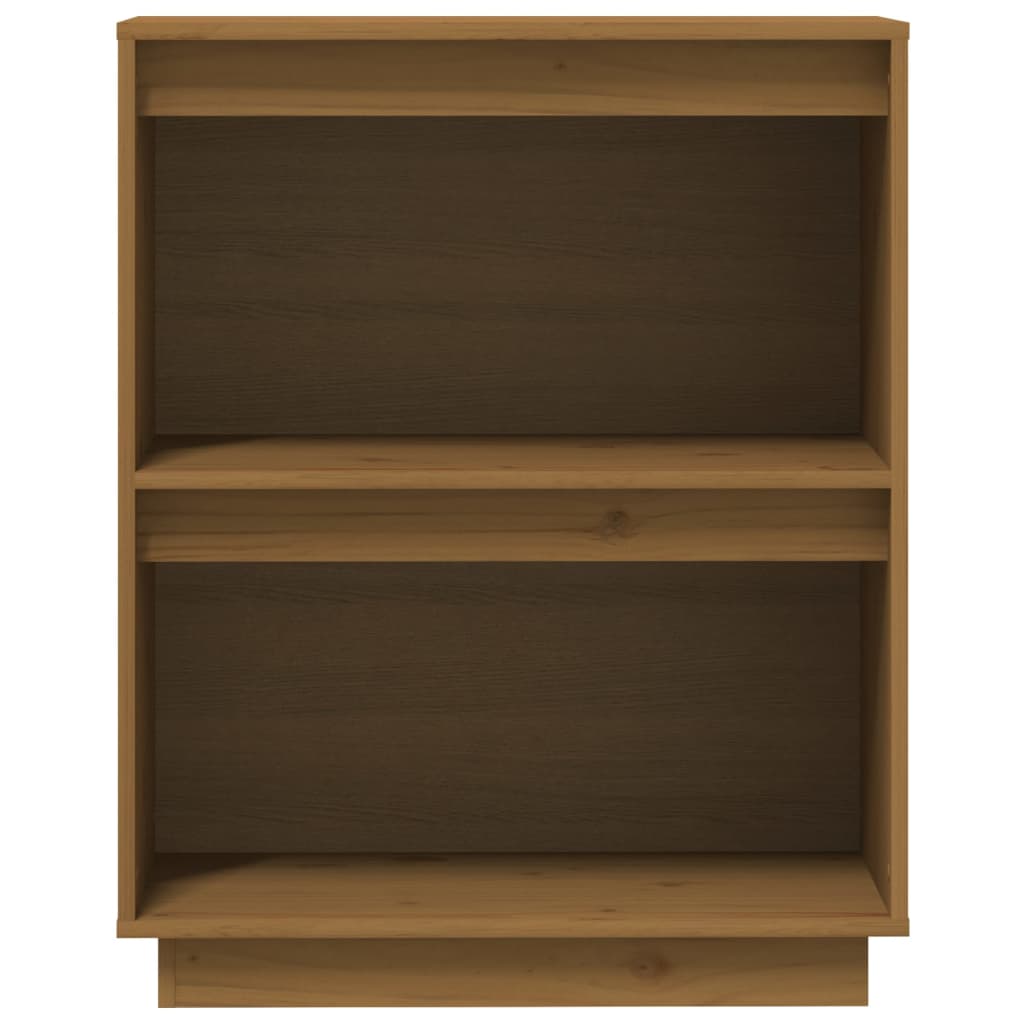vidaXL Console Cabinet Honey Brown 60x34x75 cm Solid Wood Pine