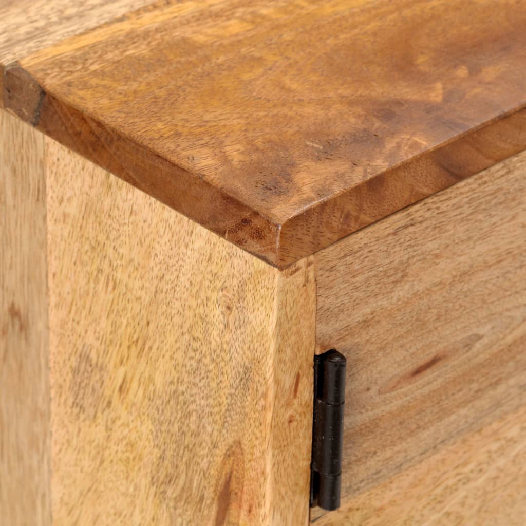 vidaXL Sideboard 116x35x75 cm Solid Mango Wood