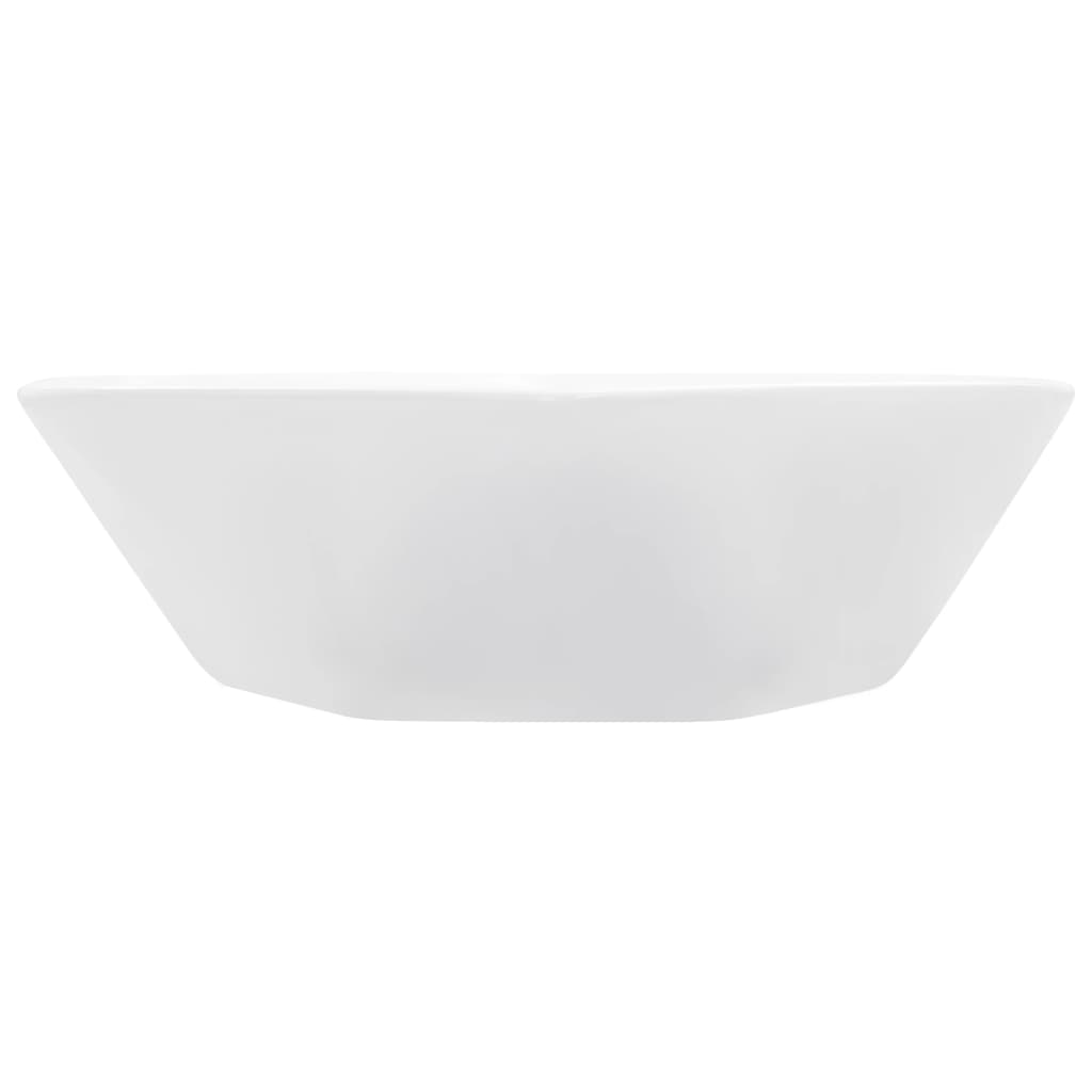 vidaXL Wash Basin 41x36.5x12 cm Ceramic White