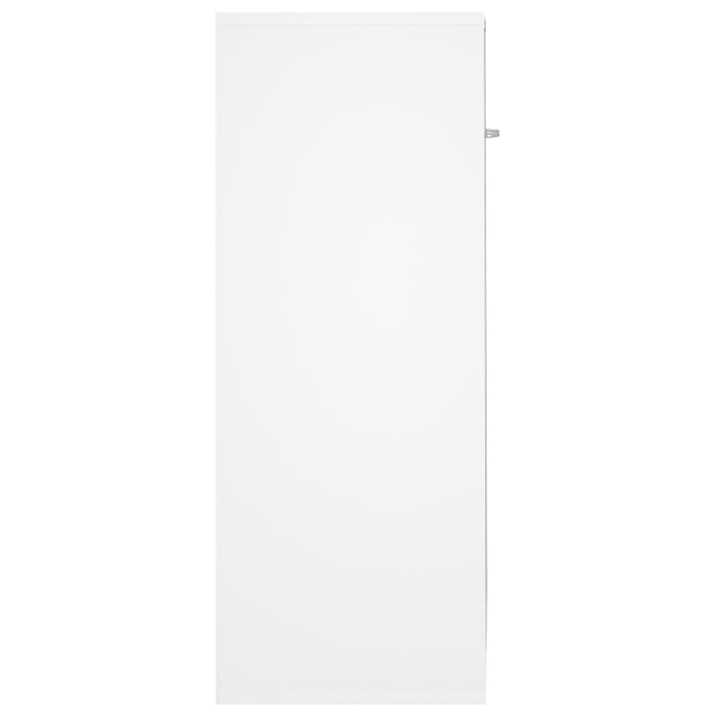 vidaXL Sideboard White 60x30x75 cm Engineered Wood