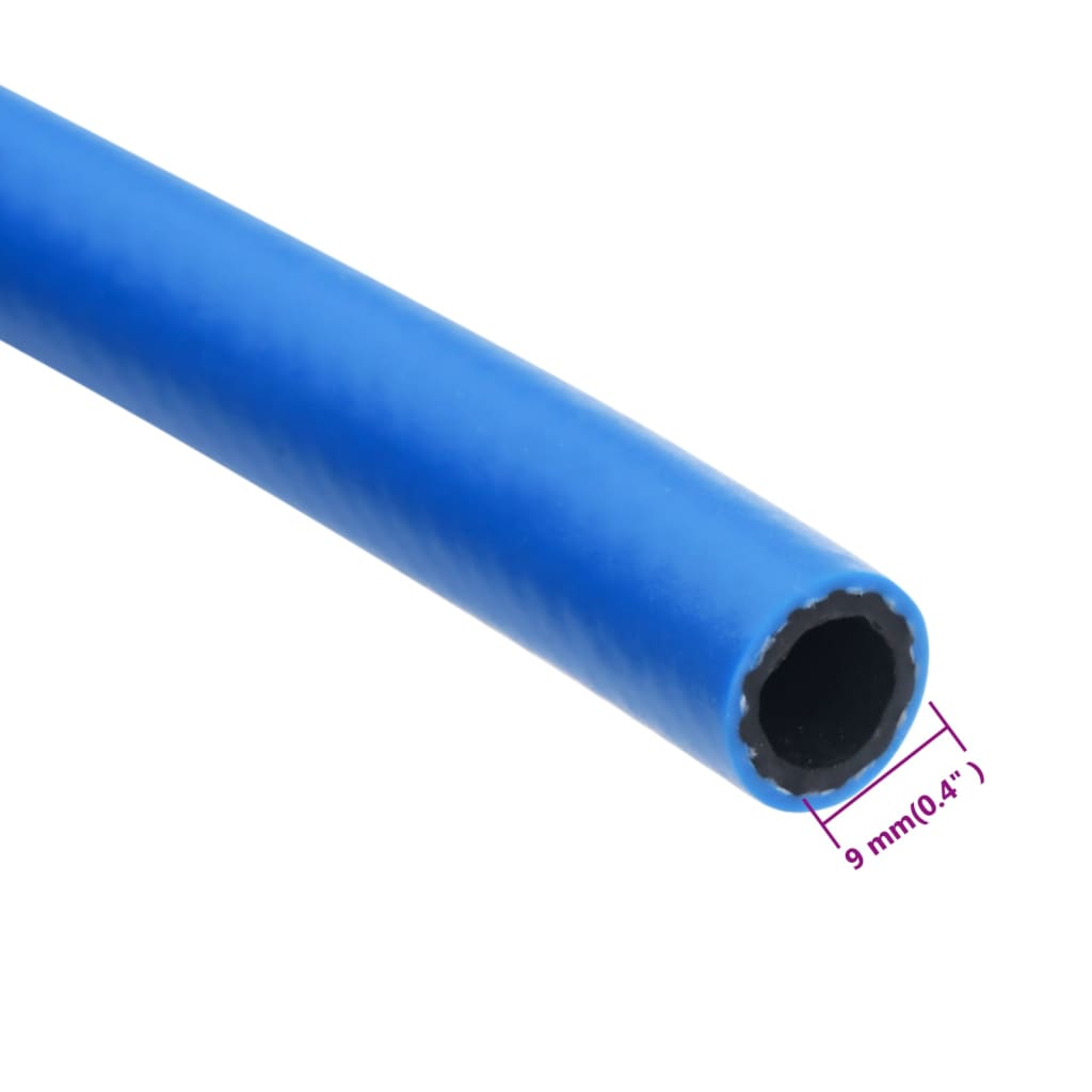 vidaXL Air Hose Blue 0.6" 100 m PVC