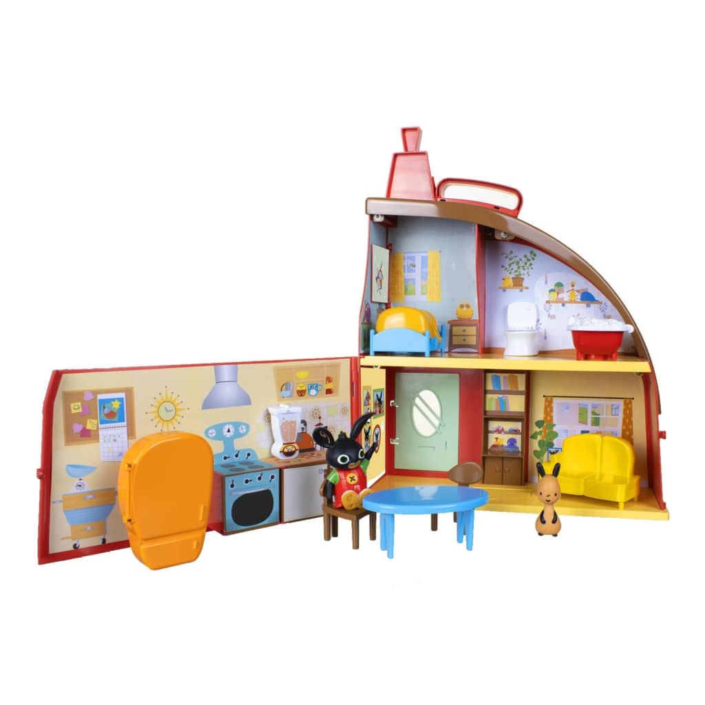 Bing Playhouse Set with Toy Figures Multicolour
