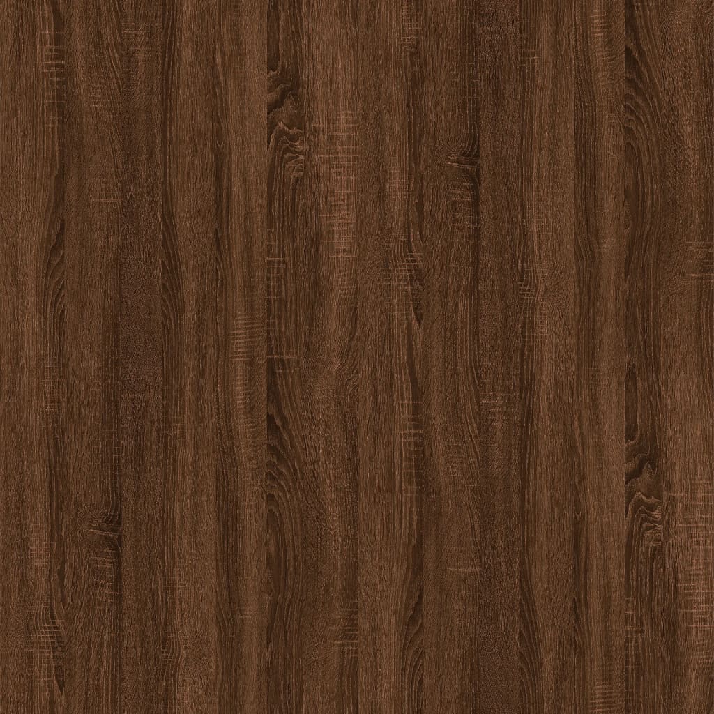 vidaXL Book Cabinet/Room Divider Brown Oak 80x24x192 cm Engineered Wood