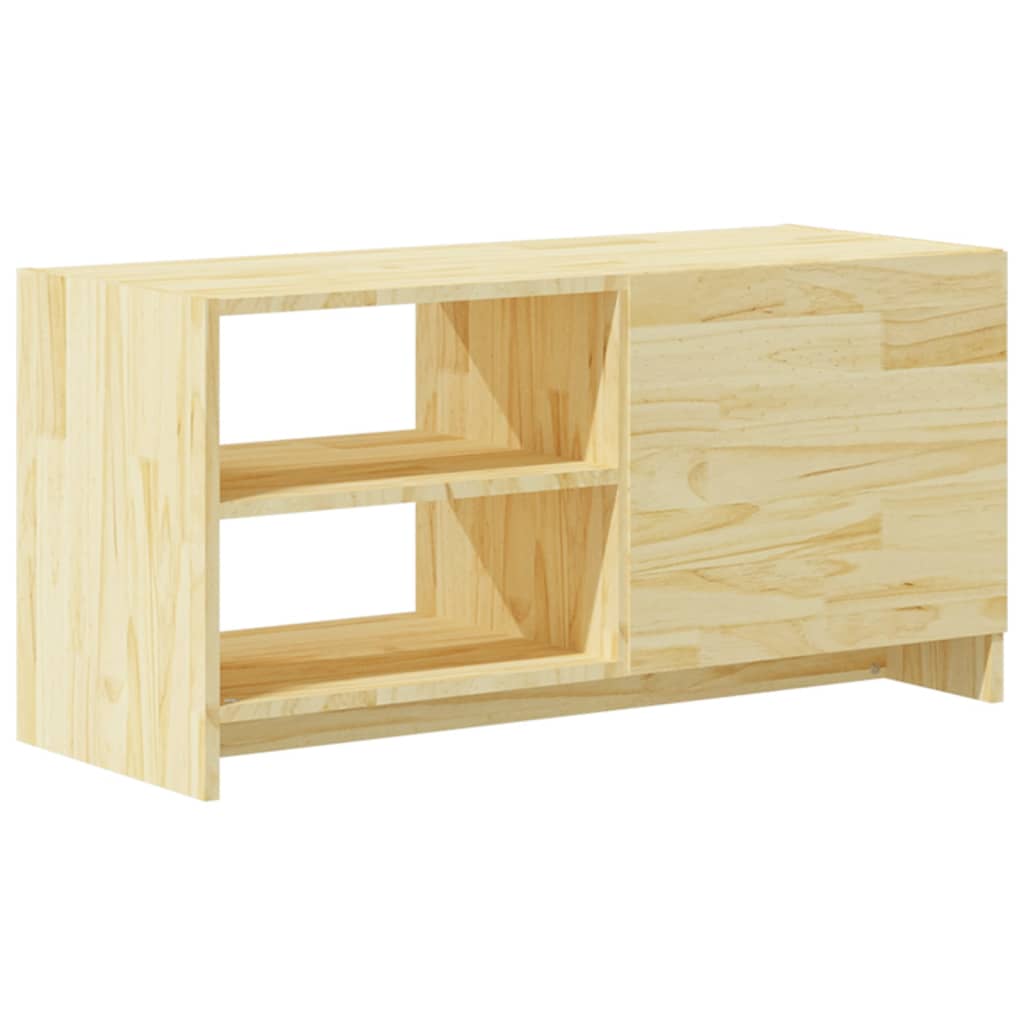 vidaXL TV Cabinet 80x31x39 cm Solid Pinewood