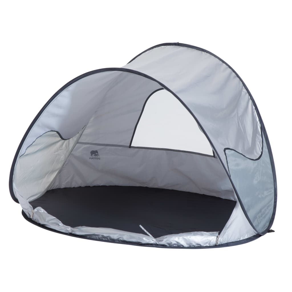DERYAN Mosquito Pop-up Beach Tent 120x90x80cm Silver