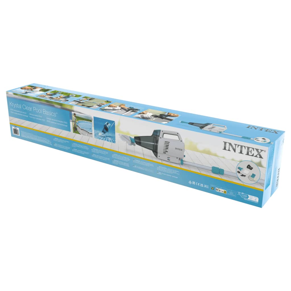 Intex Rechargeable Spa & Pool Vacuum Cleaner White
