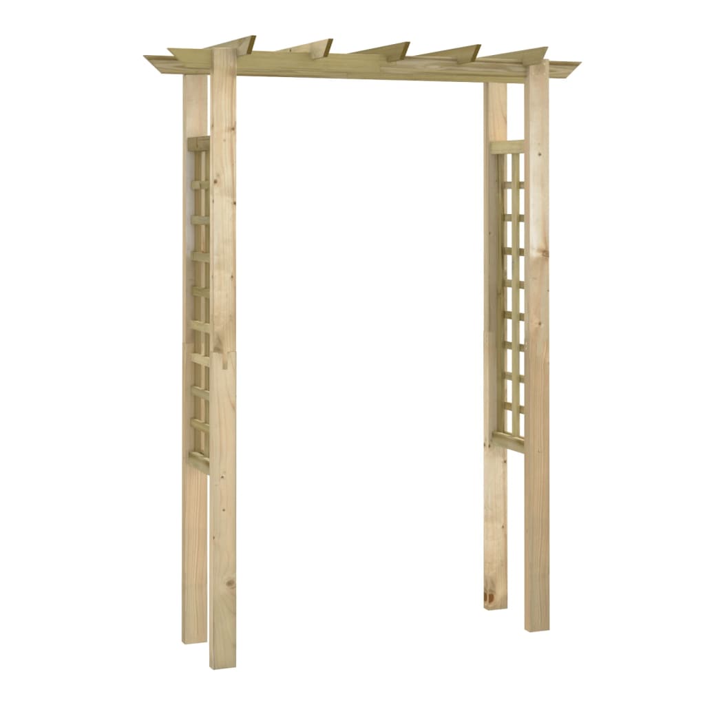 vidaXL Arbour / Rose Arch 150x50x200 cm Impregnated Wood