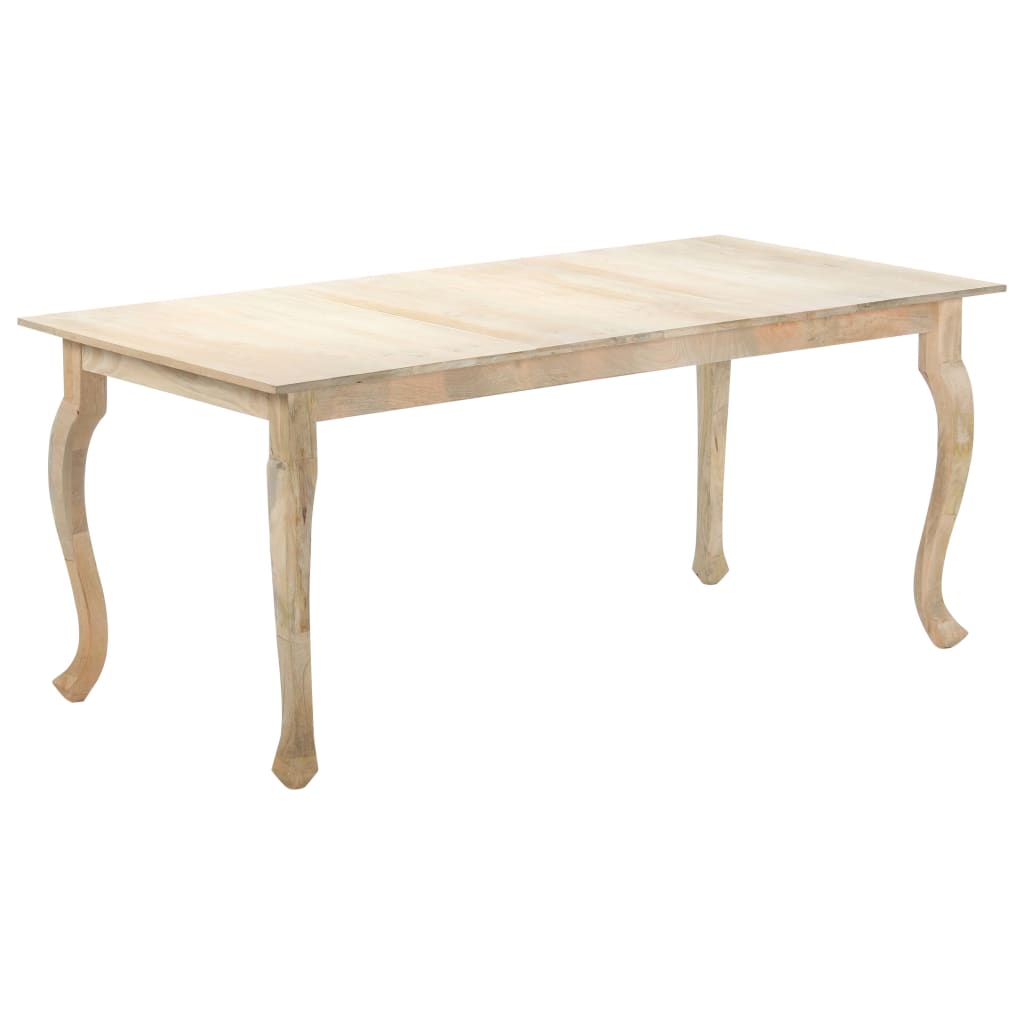 vidaXL Dining Table 180x90x77 cm Solid Mango Wood