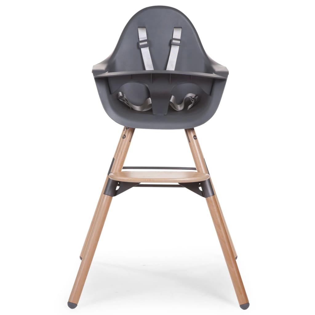 CHILDHOME 2-in-1 Baby High Chair Evolu 2 Anthracite CHEVOCHNA