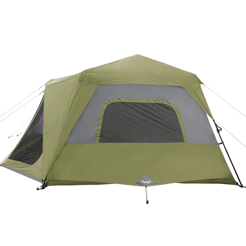 vidaXL Camping Tent 10-Person Green Waterproof