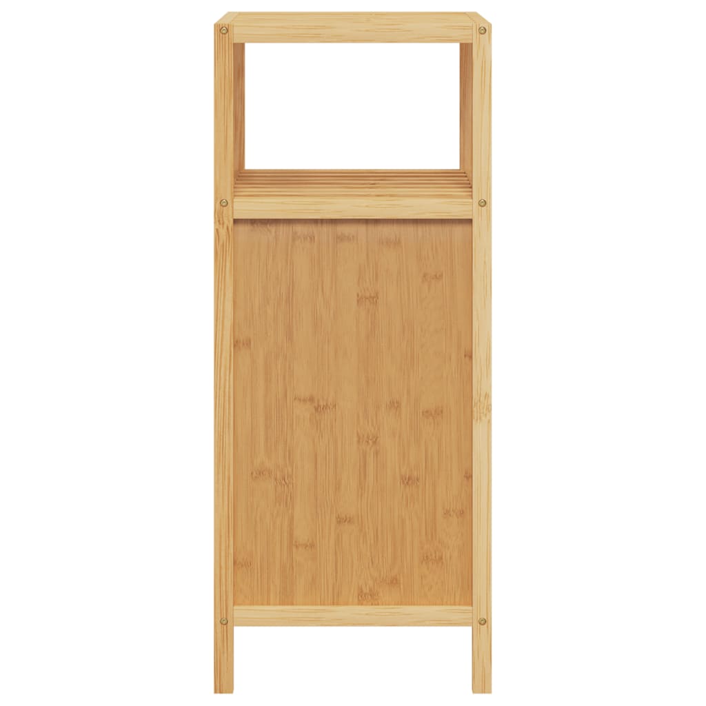 vidaXL Bathroom Cabinet with Shelf 36x33x87 cm Bamboo