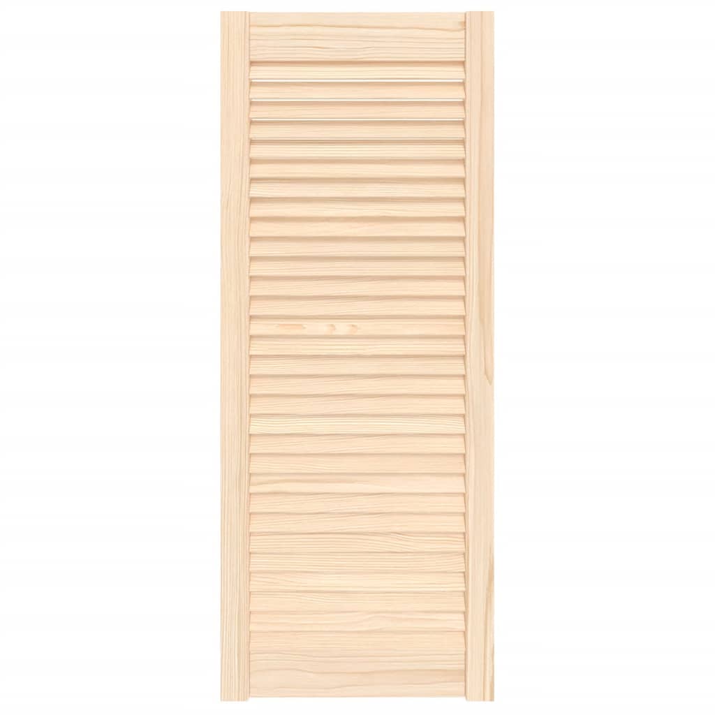 vidaXL Cabinet Door Louvred Design 99.3x39.4 cm Solid Wood Pine