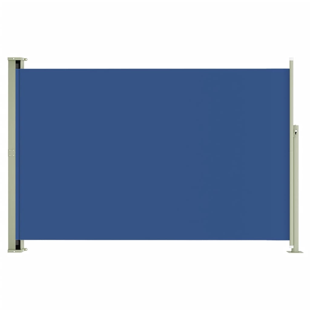 vidaXL Patio Retractable Side Awning 200x300 cm Blue