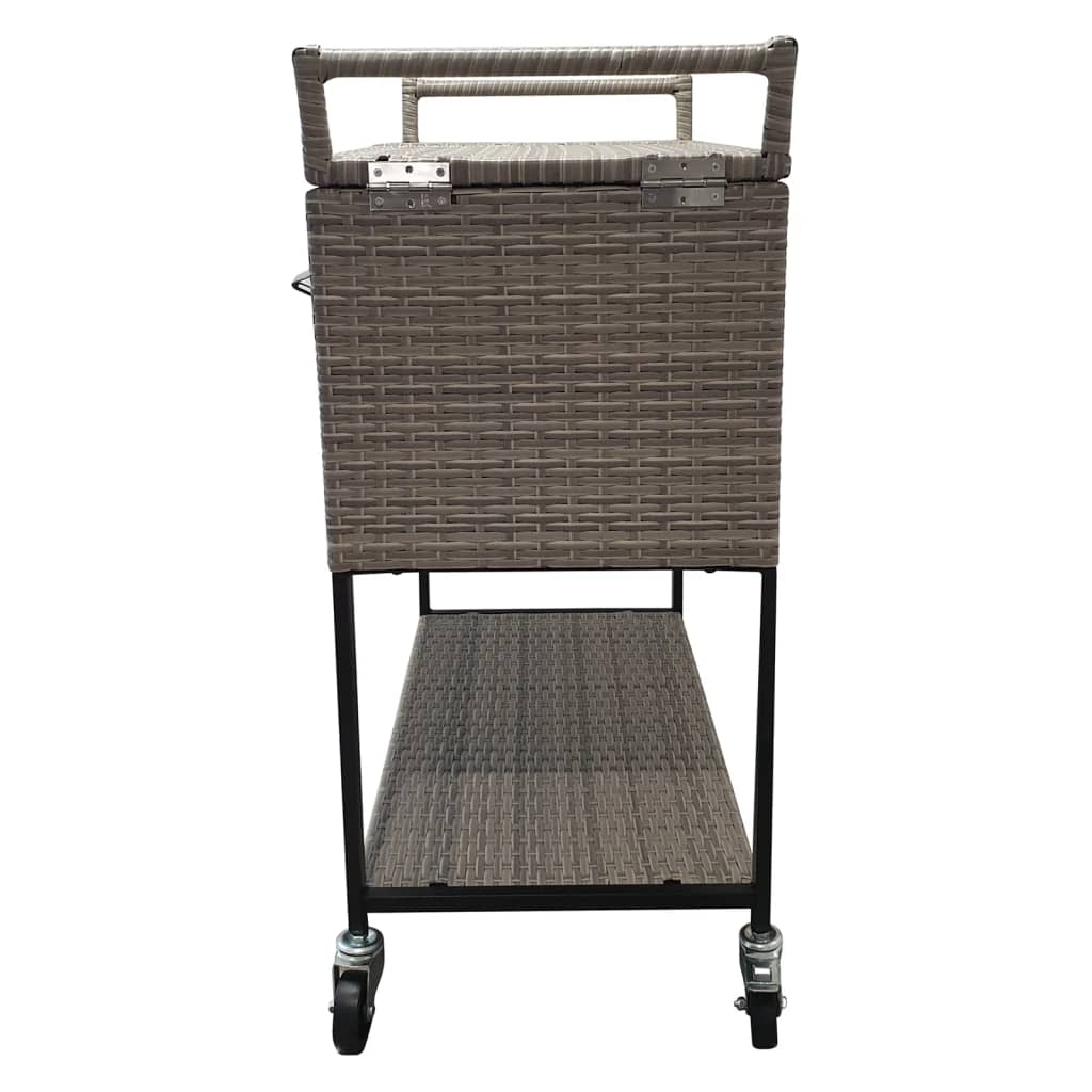 AXI Country Cooler Wicker Look 76 L Brown