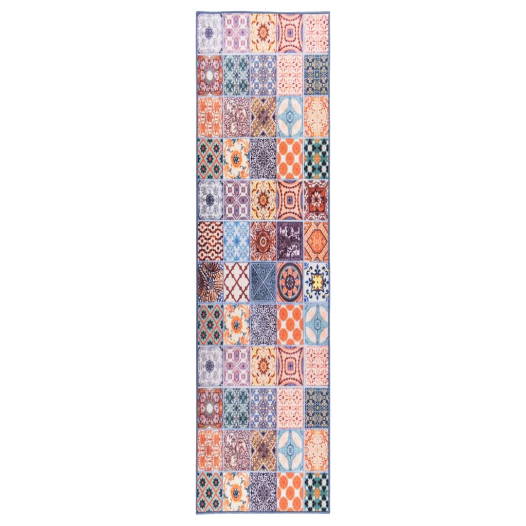 vidaXL Carpet Runner Mosaic 80x300 cm