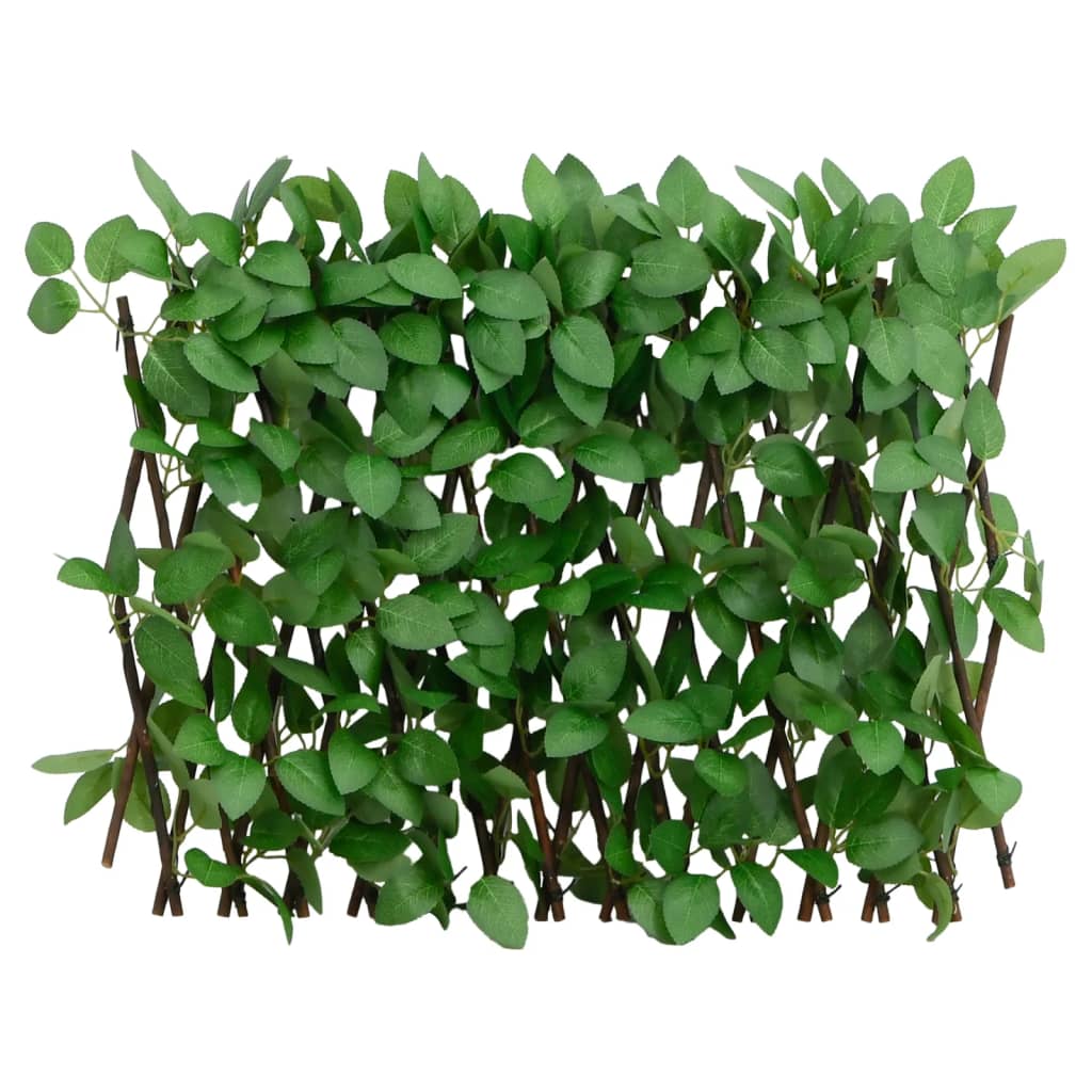 vidaXL Artificial Ivy Trellis Expandable 5 pcs Green 180x30 cm