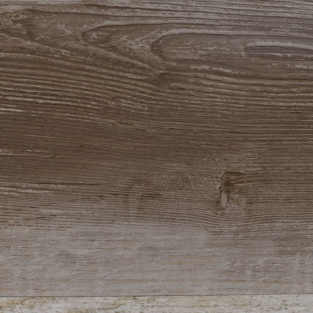 vidaXL PVC Flooring Planks 5.02 m² 2 mm Self-adhesive Wood Wash